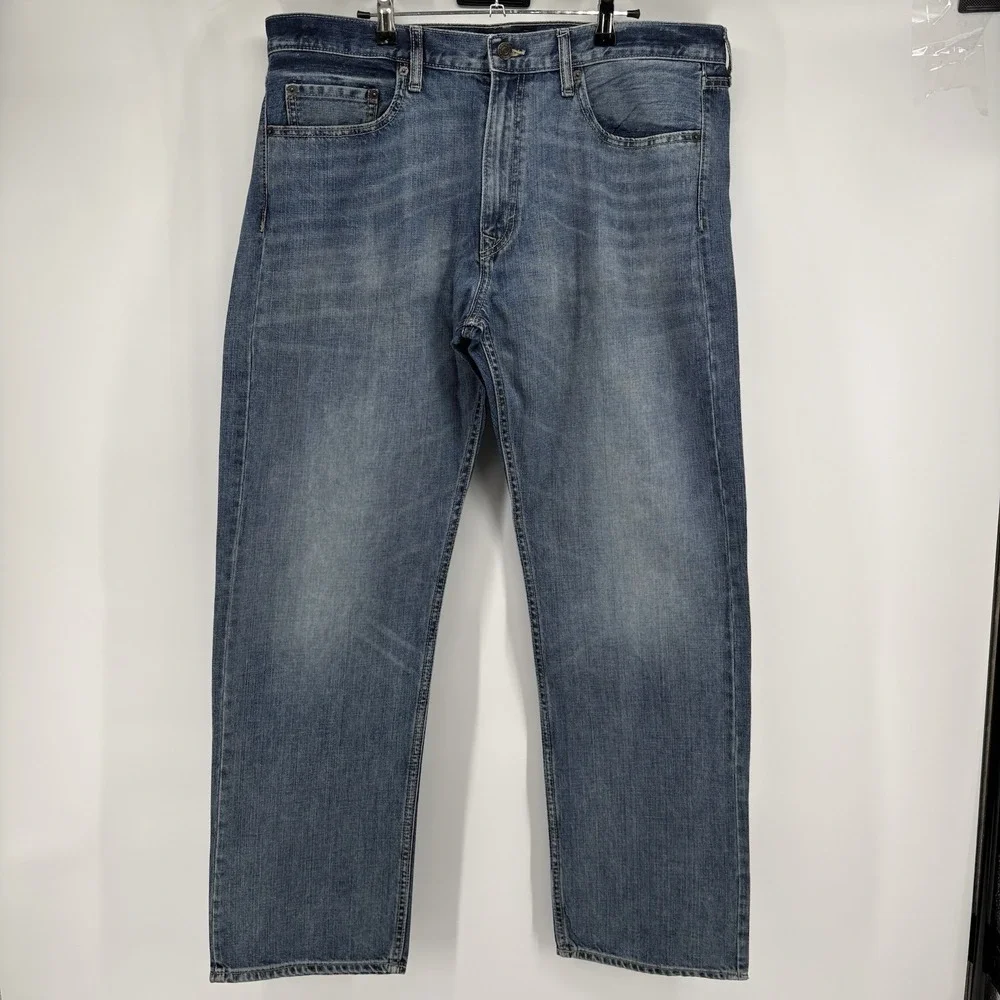 Banana Republic Men's Size 38‎ X 32 Slim Fit Denim Jeans Straight Leg